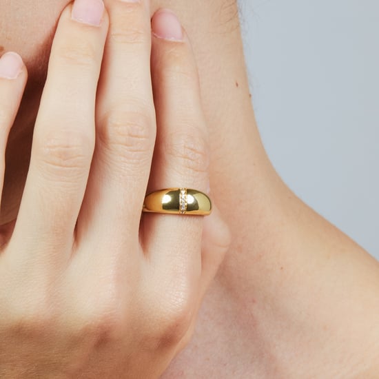 Anillo Luxenter de Aleación de Metal y Circonita Brillante acabado en oro amarillo de 18k - Dushli - Image 4