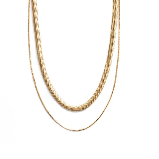 Luxenter Collar acabado en oro amarillo de 18k - Jezo - Image 1
