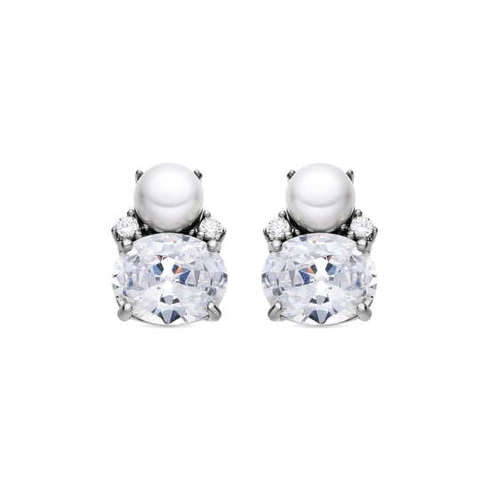 Luxenter Pendientes de Plata de Ley 925 y Circonita Brillante acabado rodio - Ward - Image 1