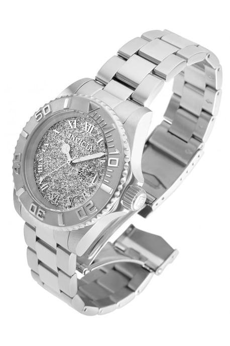 Invicta Angel 22706 Reloj de Mujer - Movimiento de Cuarzo - Acero Inoxidable con Esfera Plateada - 40 mm - Image 2
