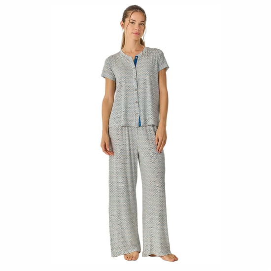 Pijamas de Verano para Mujer con Pantalones Largos Fluidos JJB28 - Image 1