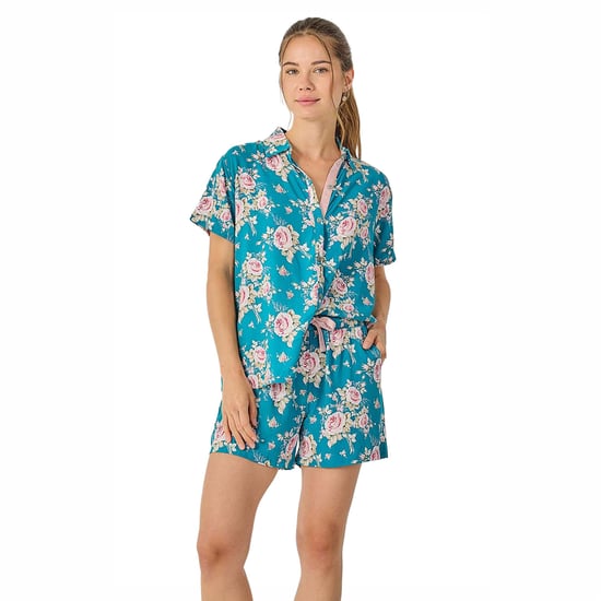 Pijamas de mujer de verano con manga corta JJB36 - Image 4