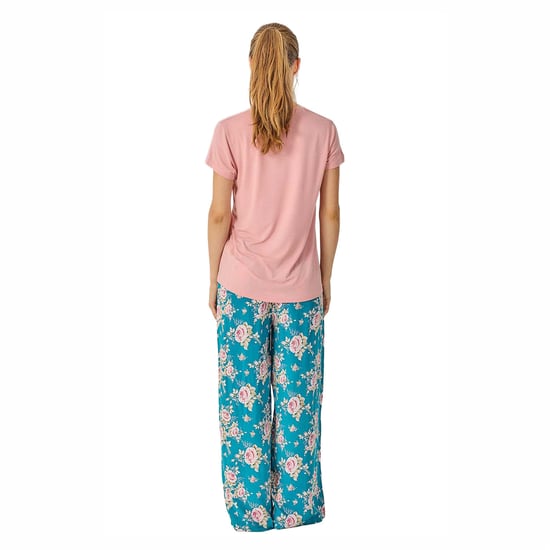 Pijamas de Verano para Mujer con Pantalones Largos Fluidos JJB34 - Image 3