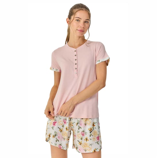 Pijamas de verano de manga corta para mujer JJB31 - Image 4