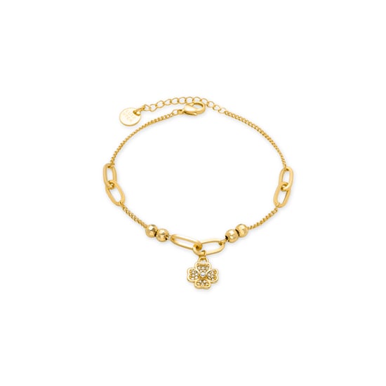 Pulsera Luxenter de Circonita Brillante acabada en oro amarillo de 18K - Wilya - Image 1