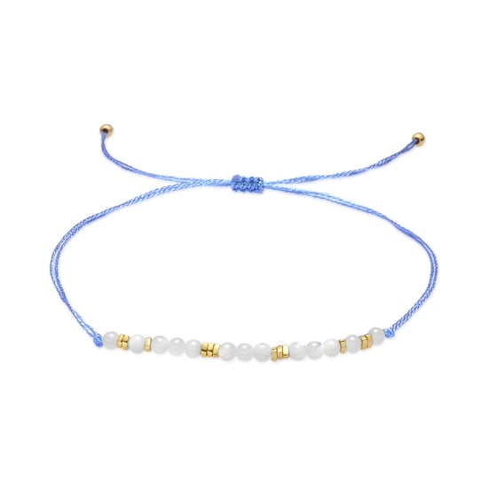Luxenter Pulsera de Madreperla Blanca acabado en oro amarillo 18k - Gonli - Image 1