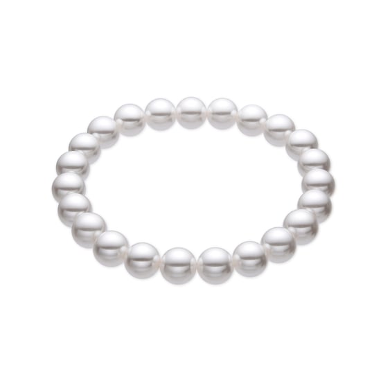 Luxenter Pulsera con Perla Blanca acabado oro 18k - Anrae - Image 1