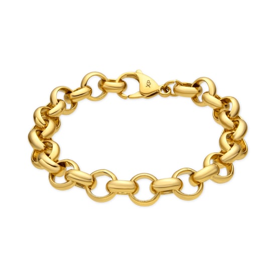 Luxenter Pulsera acabado oro amarillo de 18k y Circonita Brillante - Rydal - Image 1