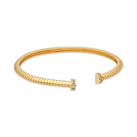 Luxenter Pulsera de Circonita Brillante acabado en oro amarillo de 18k - Aih - Image 1