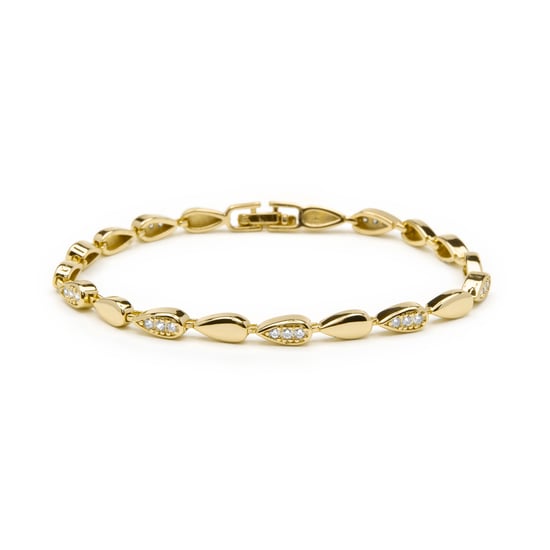 Luxenter Pulsera de Circonita Brillante acabado en oro amarillo de 18k - Tanal - Image 1