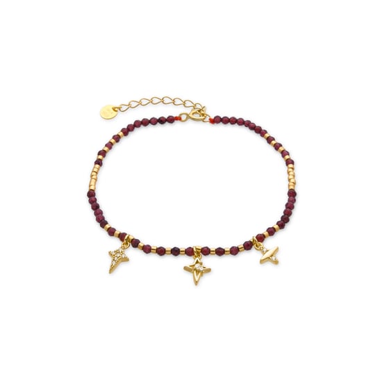 Luxenter Pulsera de Plata de Ley 925 y Circonita Brillante acabado oro 18k - Paila - Image 1