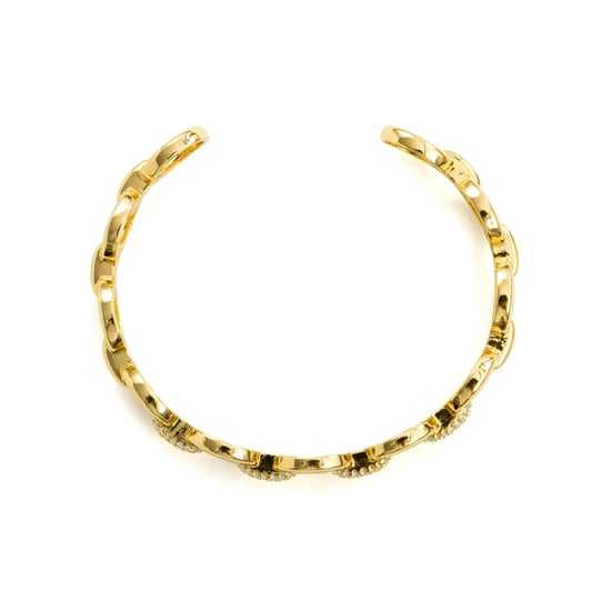Pulsera Luxenter de Aleación de Metal y Circonita Brillante acabado en oro amarillo de 18k - Hidgi - Image 2