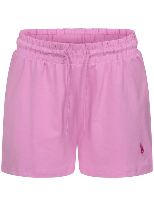 Shorts deportivos para mujer U.S. Polo Assn. de algodón elástico - Image 1