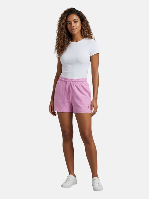 Shorts deportivos para mujer U.S. Polo Assn. de algodón elástico - Image 4