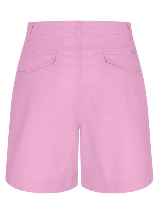 Shorts de lino para mujer U.S. Polo Assn. de mezcla lino y algodón - Image 2
