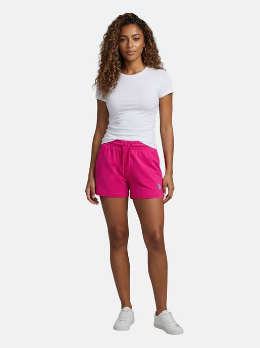 Shorts deportivos para mujer U.S. Polo Assn. de algodón elástico - Image 4