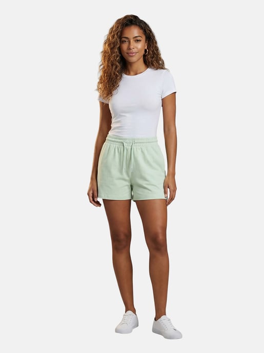 Shorts deportivos para mujer U.S. Polo Assn. de algodón elástico - Image 4