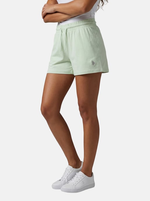 Shorts deportivos para mujer U.S. Polo Assn. de algodón elástico - Image 6