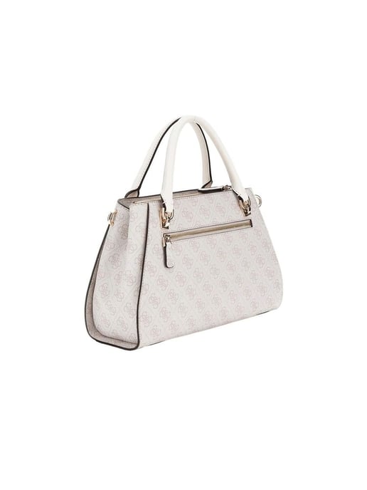 Bolso Satchel Guess Logo Hueso - Image 2
