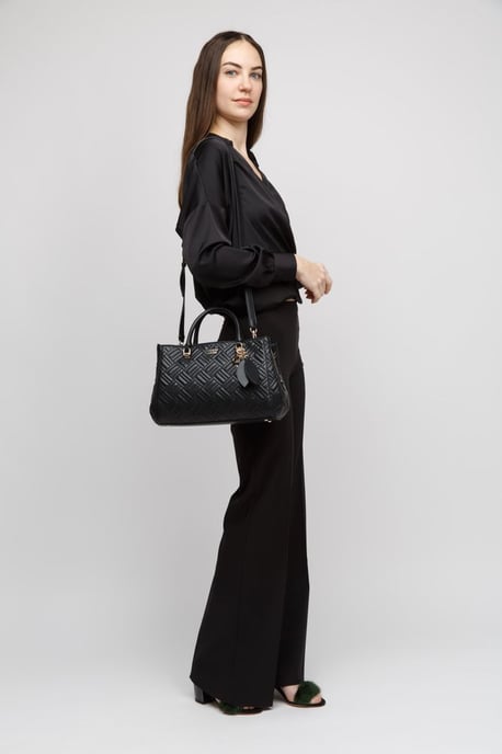 Bolso Bandolera Guess Negro - Image 5