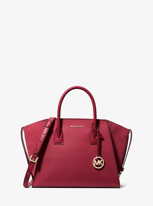 Michael Kors Satchel Bag Cherry - Image 2