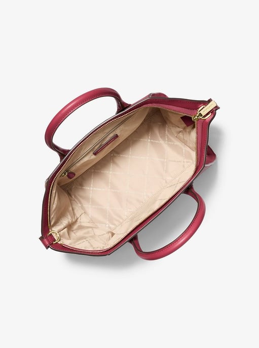 Michael Kors Satchel Bag Cherry - Image 4