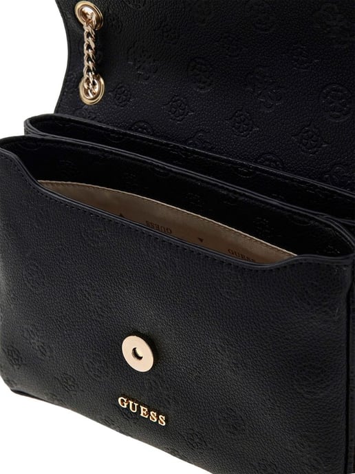 Bolso Crossbody Guess Negro con Logo - Image 3