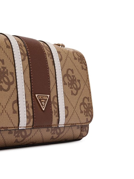 Bolso Cruzado Guess Latte Logo/Marrón - Image 2