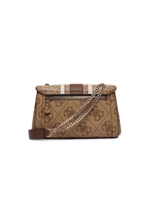 Bolso Cruzado Guess Latte Logo/Marrón - Image 3