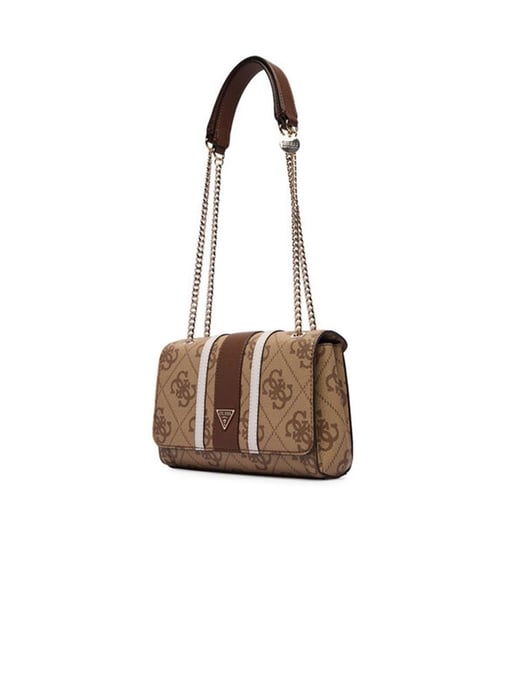Bolso Cruzado Guess Latte Logo/Marrón - Image 5