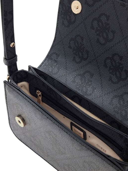 Bolso Cruzado Guess Logo Carbón - Image 3