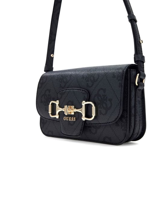 Bolso Cruzado Guess Logo Carbón - Image 4