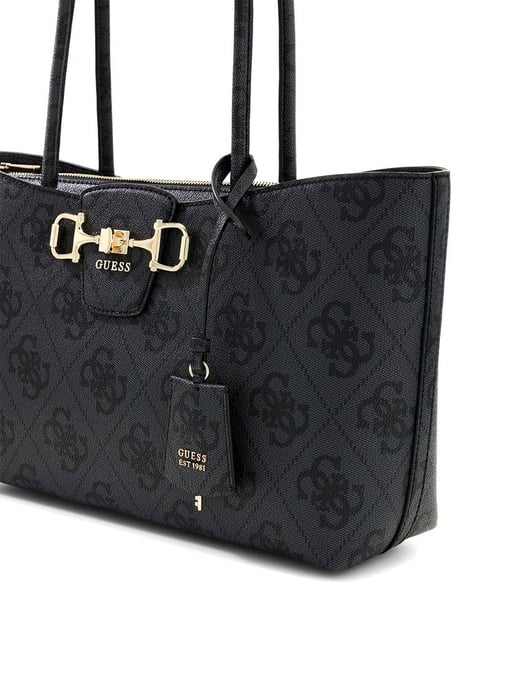 Bolso Tote Guess Logo Carbón - Image 4
