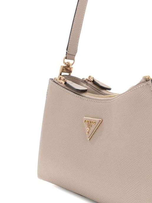 Bolso de Hombro Guess Taupe - Image 4