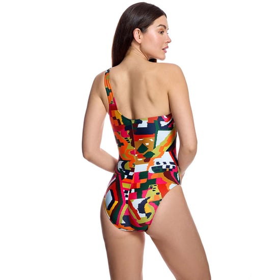 Traje de baño de mujer con diseño asimétrico W260111 - Image 3