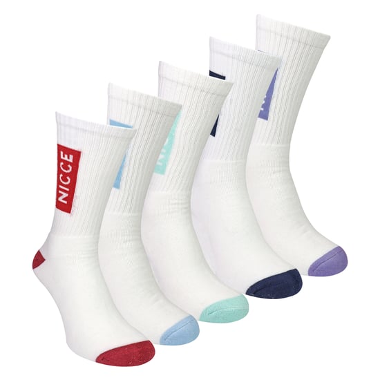 Paquete de 5 calcetines deportivos para hombre con algodón, transpirables y acolchados - Image 3