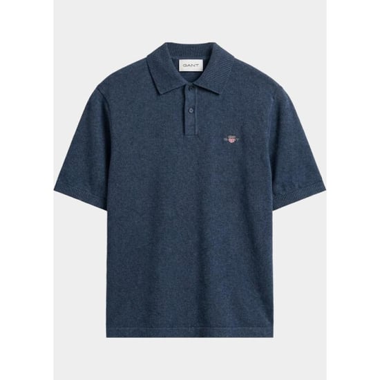 GANT Mens Regular Fit Short Sleeve Shield Logo Pique Polo - Image 4