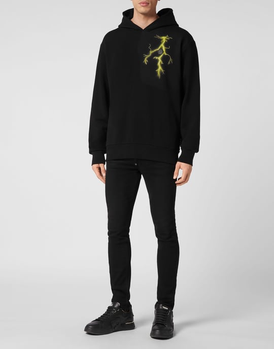 Sudadera Con Capucha Gothic Plein - Image 4