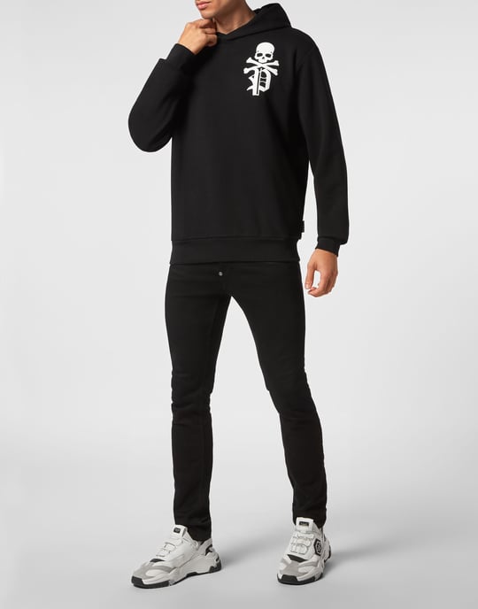 Sudadera Con Capucha Gothic Plein - Image 4