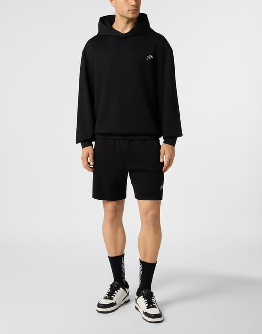 Fleece Hoodie Chrome Scratch - Image 4