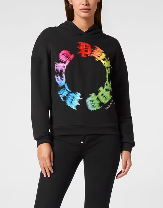 Sudadera Con Capucha Gothic Plein - Image 2