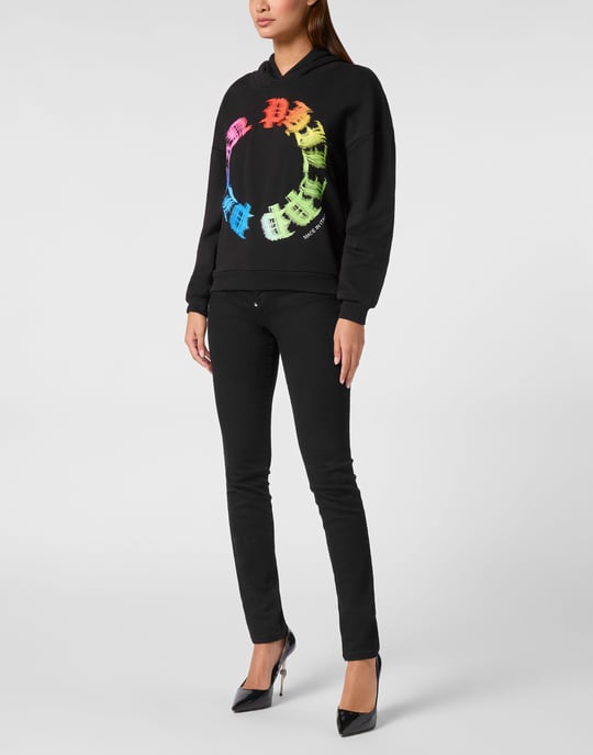 Sudadera Con Capucha Gothic Plein - Image 4