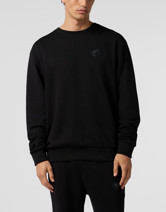 Fleece Round Neck Sweatshirt 3D Tiger - Image 2