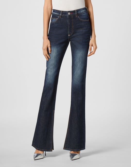 Vaqueros Flare Fit Iconic Plein - Image 2