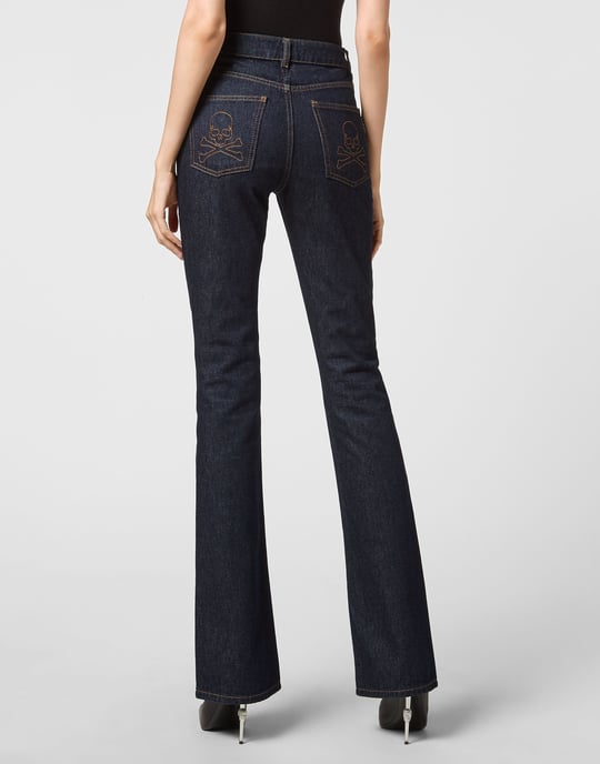 Vaqueros Flare Fit Skull - Image 4