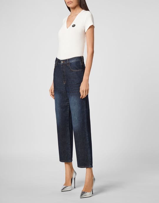 Pantalones Vaqueros Loose Fit Iconic Plein - Image 4