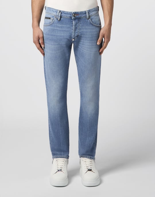 Super Straight Cut Jeans Basic Cocco Label - Image 2