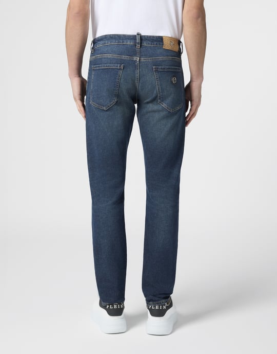 Super Straight Cut Jeans Basic Cocco Label - Image 5