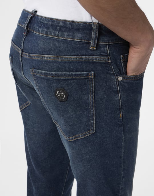 Super Straight Cut Jeans Paint - Image 3