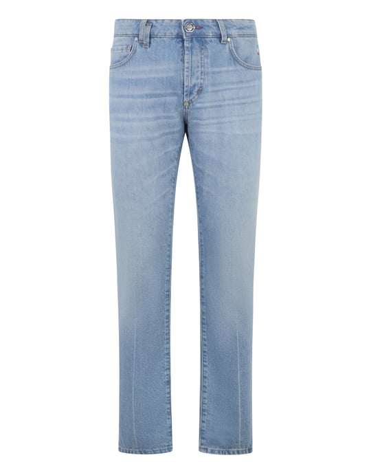 Basic Straight Cut Jeans - Image 1